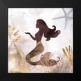 thumbnail image 2 of PI Galerie 12x12 Black Modern Framed Museum Art Print Titled - Mermaid II, 2 of 5