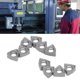 thumbnail image 4 of Insertos de Carburo ANGGREK 10 Piezas Torneado CNC Revestimiento Plateado, 4 of 8