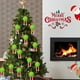 thumbnail image 5 of 6 adornos navideños peludos verdes para árbol de Navidad | Bolas navideñas de felpa suave con cintas para colgar | Decoración festiva para árboles, coronas, guirnaldas y centros de mesa |, 5 of 9