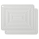 thumbnail image 1 of Alfombrillas multiusos resistentes al calor para encimeras de cocina, almohadillas calientes flexibles para cocina, juego de 2 alfombrillas calientes de silicona duraderas (gris claro), 1 of 5