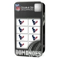 thumbnail image 2 of MasterPieces NFL Houston Texans Dominoes Set - 28 Piece Collectible Tin Box for Adults, 2 of 3