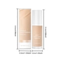 thumbnail image 3 of WIFKLSIIPG Moisturizing Liquid Foundation Easily Create A Tone Concealer Moisturizing Long Lasting Makeup Foundation 30ml, 3 of 7