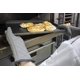 thumbnail image 4 of Manoplas de horno 1 par de forro de tela de felpa acolchada, guantes de horno de cocina resistentes al calor profesionales extra largos, 16 pulgadas, 4 of 5