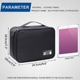 thumbnail image 4 of Portable Digital Storage Bag USB Gadget Waterproof Cable Organizer Pouch Electronics Devices Accessories Digitals Pack Supplies, 4 of 4