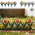 thumbnail image 1 of Yard Fence Mini Fence Garden Fence Small Decorative Barrier, Modular, Weather Resistant, Plastic, Easy Install, Outdoor Divider, 76x28x1cm, 1 of 7