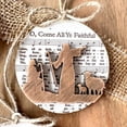 thumbnail image 1 of Adorno de belén con partitura musical, juego de adornos de madera para la historia del belén, nuevo y divertido adorno religioso para colgar en el árbol de Navidad 2024, regalos cristianos de Pascua p, 1 of 6