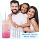 thumbnail image 3 of Hidrolimpiador dental portátil con tanque de agua de 200ML, diseño compacto y 4 boquillas para limpieza profunda, carga USB y color rosa., 3 of 7