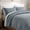 Dusty Blue-King/Cal King (108" X 96"), variant on Terracotta Clay King/Cal King (108" X 96") Matelasse Coverlet Quilt Bedding Set