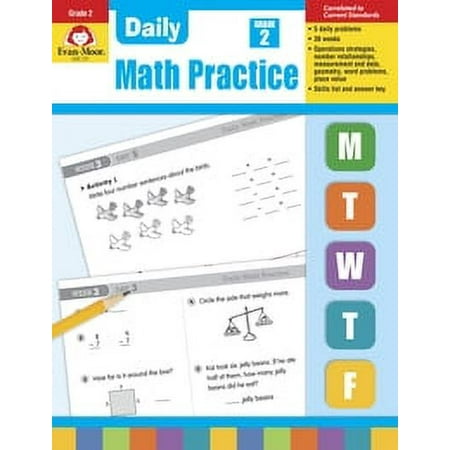 UPC: 0023472007513 | Evan-Moor Daily Math Practice Grade 2