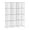 Transparent Twill, variant on Cube Storage Rack 12 Cube Bookshelf DIY Plastic Closet Wardrobe Storage Rack with Mallet, Organizable Storage Rack for Home, Bedroom, White