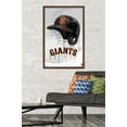 thumbnail image 2 of MLB San Francisco Giants - Drip Helmet 22 Wall Poster, 22.375" x 34" Framed, 2 of 5