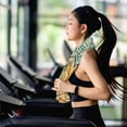 thumbnail image 3 of WYYP Flowers Leaves Bird Ice-Cool Sports Towel 12x40in Gym Towel for Tennis, Yoga, Basketball, Running, Fitness 2PC, 3 of 8