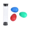 thumbnail image 4 of Juego de juguetes musicales, 3 piezas de instrumentos musicales de plástico, juego de juguetes de instrumentos musicales para hacer huevos, diseño fácil de usar, 4 of 8