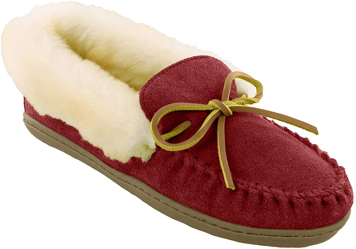 minnetonka women's alpine sheepskin moccasin