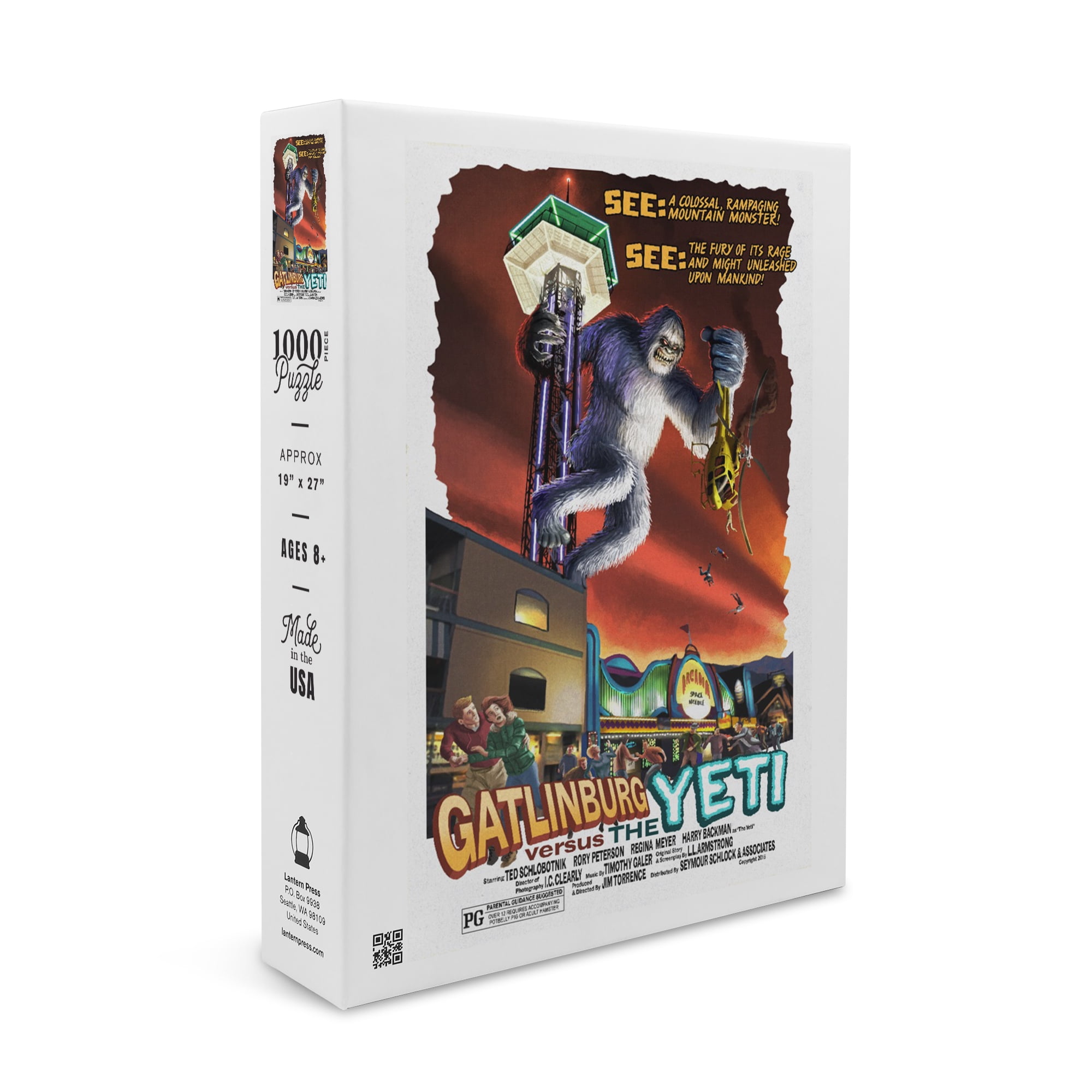 Gatlinburg, Tennessee, Gatlinburg Versus The Yeti (1000 Piece Puzzle