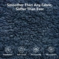 thumbnail image 3 of 109" Curved Sectional Cloud Sofa, 2-Piece Modular Boucle Teddy Couch, Modern Minimalist Curved Compression Sofa with 3 Throw Pillows, No Assembly Required, Comfy Soft Curved Couch for Living Room, 3 of 9