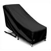 KoverRoos 72650 Weathermax Chair & Ottoman Cover, Black - 28 W x 54 D x 39 H in.