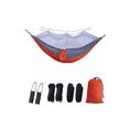 thumbnail image 2 of "Hamaca De Camping Portátil Con Mosquitera + Kit De Instalación Naranja ", 2 of 5