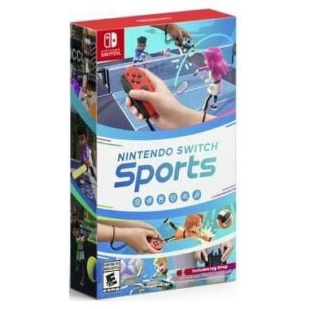 Nintendo Switch Sports - Nintendo Switch With Leg Strap - NEW