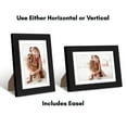 thumbnail image 6 of Americanflat 5x7 Picture Frame with Shatter-Resistant Glass with 4x6 Mat 2 Pack Display Photo Frames - Black, 6 of 7