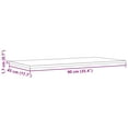 thumbnail image 2 of vidaXL Table Top Set of 4 Natural Wood Solid Pine Wood, 2 of 9