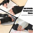 thumbnail image 2 of Copper Compression Gloves Arthritis Fit Carpal Tunnel Hand Wrist Brace, 2 of 10