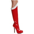 thumbnail image 1 of Ellie Shoes Botte pour Femmes 517 Comet, Rouge/blanc, 7 m US, 1 of 2