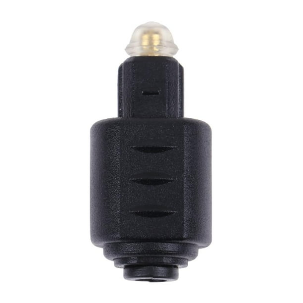 Sin señal Adaptador de audio Toslink a mini 3.5 mm Toslink Convertidor Pérdida