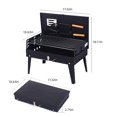 thumbnail image 5 of Cathoe Portable Charcoal Grill Barbecue Grill Folding Portable for Outdoor Cooking Camping, 5 of 5