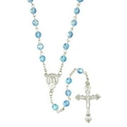 Santos Birthstone Rosary, March
