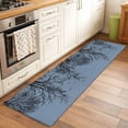 thumbnail image 2 of Blue Black Branches 2'x6' Runner Rugs for Hallway Kitchen Bedside Non Slip Washable, Botanical Dead Tree Birds Entryway Rug Runners with Rubber Backing, Long Carpet Runner for Laundry Room, 2 of 8