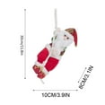 thumbnail image 2 of Christmas Santa Climbing Rope Doll, 12 Inch Hanging Decoration for Holiday Decor, Indoor Outdoor Festive Ornament with Santa Claus Design, 2 of 7