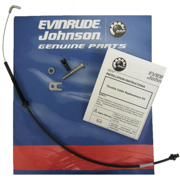 Johnson/Evinrude/OMC New OEM KIT AY, THROTTLE CABLE 0437512, 437512