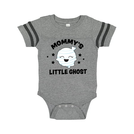 

Inktastic Cute Mommy s Little Ghost with Stars Gift Baby Girl Bodysuit