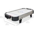 thumbnail image 2 of BOBOKY  40in Portable Tabletop Air Hockey Arcade Table for Game Room With 100V Motor, Electric Fan, 2 Strikers, 2 Pucks, 40"L x 20"W x 8.5"H,Gray, 2 of 8