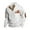 White, variant on Men's Flag Print 3-Button Stand Collar Quarter-Zip Sweatshirt, Casual Outdoor Pullover Top, Spring Fall Patriotic Style,Orange,3XL