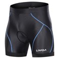 thumbnail image 3 of Lixada Custom LIXADA Cycling Shorts with Gel Padding, Imported Mesh Band, and Printed Seat, Blue Line XXL Size, 3 of 6