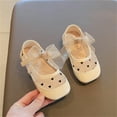 thumbnail image 2 of XUNHAO Summer And Autumn Girls Boots Cute Flat Lace Bow Hook Loop Cozy Breathable Leisure Shoes Toddler Lovely Footwear, 2 of 8