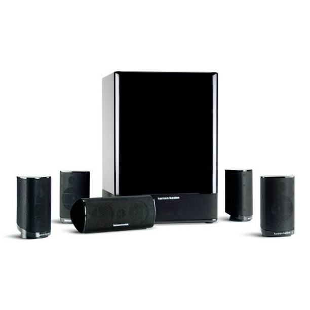Harman Kardon HKTS-15 High-Performance, 6-Piece Home Theater Speaker System (Black Gloss) (Discontinued by Manufactu - Walmart.com