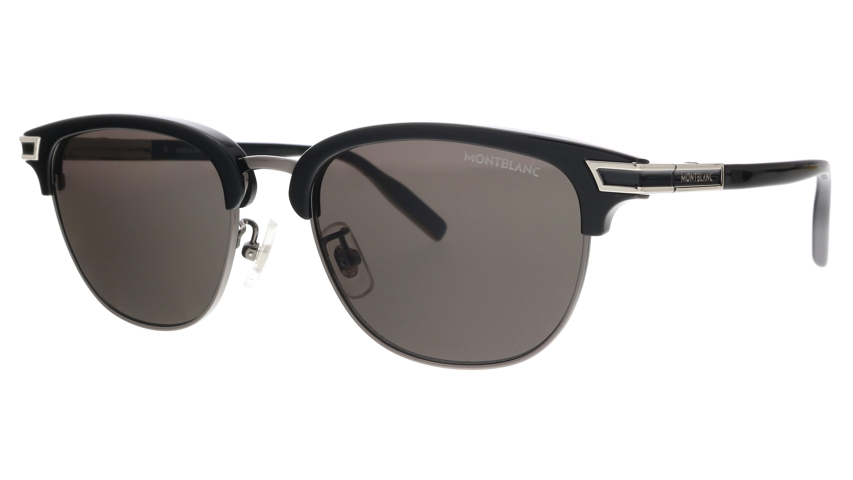 Montblanc - Montblanc MB0040S-001 Black Cateye Sunglasses - Walmart.com