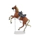 thumbnail image 3 of Estatua de caballo, decoración creativa para el hogar, colección de simulación, modelo de figura de acción de poni Amarillo, 3 of 7