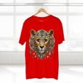 thumbnail image 5 of Cheetah Graphic Unisex 100 Cotton Tee With Unique Animal Golden Medallion Art Design 46, 5 of 18