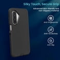 thumbnail image 3 of Entronix Heavy Duty Case for Galaxy A17, Shockproof Dustproof Dual Layer Protective Cover, Black, 3 of 6