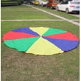thumbnail image 3 of 6M Para Rainbow Parachute De Ejercicio Juguete yotijar Juguete de paracaídas para niños, 3 of 9