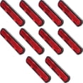 thumbnail image 5 of REACHISE 10pcs Oval Safety Reflector Screw On for Trailers, Cars, Bikes & Motorbikes, 5 of 9