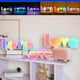thumbnail image 1 of mfyjkho Guirnalda de luces LED con diseño de amor, letras en inglés, iluminación decorativa para San Valentín, decoración de habitación, 36,5 x 13,5 x 5 cm (paquete de 1), 1 of 3