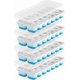 thumbnail image 2 of 4 Packs Silicone Ice Cube Tray 14 Ice Cube Blocks For Whiskey, Cocktails, Drinks, Bpa Free, Lfgb - Green, 2 of 5