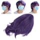 thumbnail image 1 of Cosplay Wig, Purple Atractiva Peluca de Anime Elegante para Halloween Para Fiestas, 1 of 7