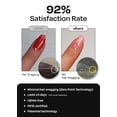 thumbnail image 3 of Tiras de gel para pedicura Ohora Semicuradas PP Blaze Red con accesorios, 3 of 8