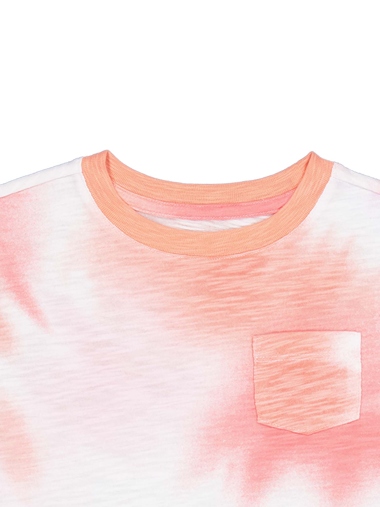 Wonder Nation Short Sleeve Boxy Pocket Tee, Size 4-18 & Plus
